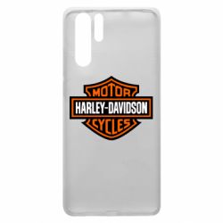 Чехол для Huawei P30 Pro Harley-Davidson logo - PrintSalon