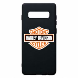 Чехол для Samsung S10+ Harley-Davidson logo - PrintSalon