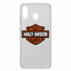Чехол для Samsung A30 Harley-Davidson logo - PrintSalon