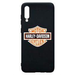 Чехол для Samsung A70 Harley-Davidson logo - PrintSalon