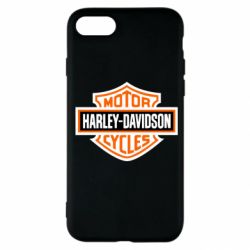 Чехол для iPhone SE 2020 Harley-Davidson logo - PrintSalon