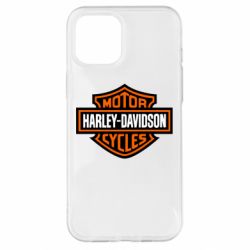 Чехол для iPhone 12 Pro Max Harley-Davidson logo - PrintSalon