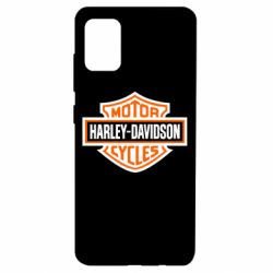 Чехол для Samsung A51 Harley-Davidson logo - PrintSalon