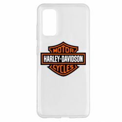 Чехол для Samsung S20 Harley-Davidson logo - PrintSalon