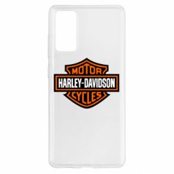 Чехол для Samsung S20 FE Harley-Davidson logo - PrintSalon