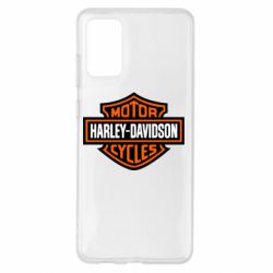 Чехол для Samsung S20+ Harley-Davidson logo - PrintSalon