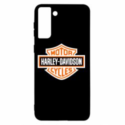 Чехол для Samsung S21+ Harley-Davidson logo - PrintSalon