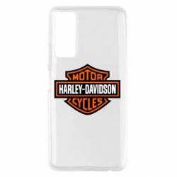 Чехол для Huawei P Smart 2021 Harley-Davidson logo - PrintSalon