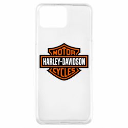 Чехол для Oppo A73 Harley-Davidson logo - PrintSalon