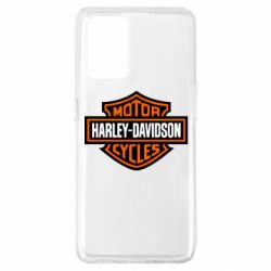 Чехол для Oppo A74 4G Harley-Davidson logo - PrintSalon