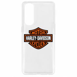 Чехол для Oppo Reno 4 Pro Harley-Davidson logo - PrintSalon