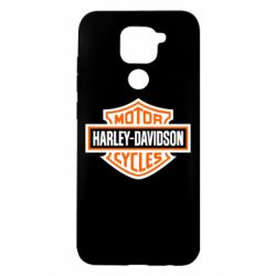Чехол для Xiaomi Redmi Note 9/Redmi 10X Harley-Davidson logo - PrintSalon