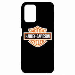 Чехол для Xiaomi Redmi Note 10 Harley-Davidson logo - PrintSalon