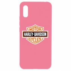 Чехол для Xiaomi Redmi 9a Harley-Davidson logo