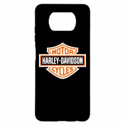Чехол для Xiaomi Poco X3 Harley-Davidson logo - PrintSalon
