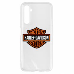 Чехол для Realme 6 Harley-Davidson logo - PrintSalon