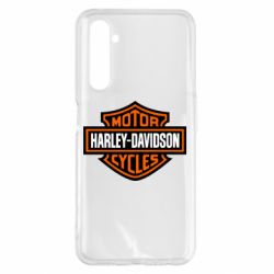 Чехол для Realme 6 Pro Harley-Davidson logo - PrintSalon