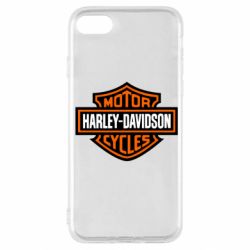 Чехол для iPhone SE 2022 Harley-Davidson logo - PrintSalon