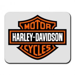 Коврик для мыши Harley-Davidson logo - PrintSalon