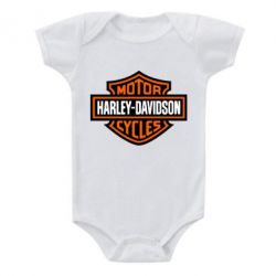 Детский бодик Harley-Davidson logo - PrintSalon