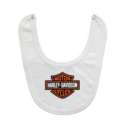 Слюнявчик  Harley-Davidson logo