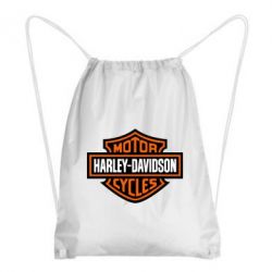Рюкзак-мешок Harley-Davidson logo - PrintSalon
