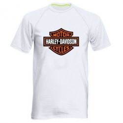 Мужская футболка для спорта Harley-Davidson logo - PrintSalon
