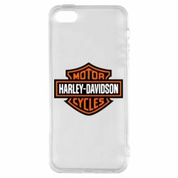 Чехол для iPhone5/5S/SE Harley-Davidson logo - PrintSalon