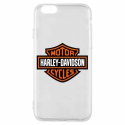 Чехол для iPhone 6/6S Harley-Davidson logo - PrintSalon