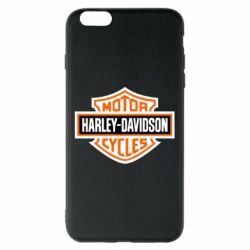Чехол для iPhone 6 Plus/6S Plus Harley-Davidson logo - PrintSalon