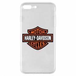 Чехол для iPhone 8 Plus Harley-Davidson logo - PrintSalon