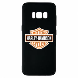 Чехол для Samsung S8 Harley-Davidson logo - PrintSalon