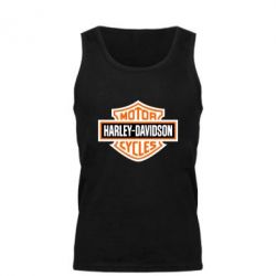 Мужская майка Harley-Davidson logo - PrintSalon