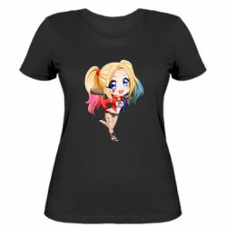 Жіноча футболка Harley quinn anime about tits - PrintSalon