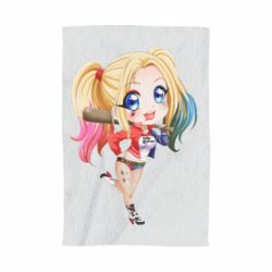 Рушник з принтом Harley quinn anime about tits - PrintSalon
