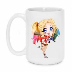 Чашка 420ml Harley quinn anime about tits - PrintSalon