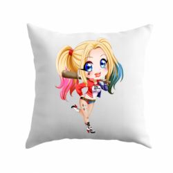 Подушка Harley quinn anime about tits - PrintSalon