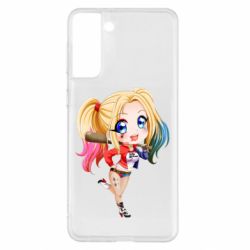 Чохол для Samsung S21+ Harley quinn anime about tits - PrintSalon