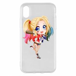 Чохол для iPhone X/Xs Harley quinn anime about tits - PrintSalon