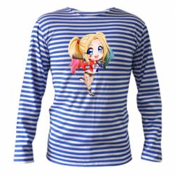 Тільник з довгим рукавом Harley quinn anime about tits - PrintSalon