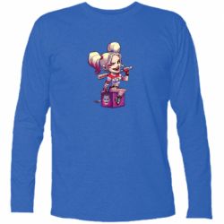 Футболка с длинным рукавом Harley Quinn1 - PrintSalon