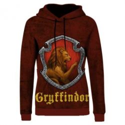 Жіноче 3D худі Harry Potter gryffindor-PrintSalon Жіноче 3D худі Harry Potter gryffindor