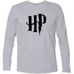 Футболка з довгим рукавом Harry Potter logo 1 - PrintSalon