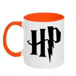 Чашка двокольорова Harry Potter logo 1 - PrintSalon