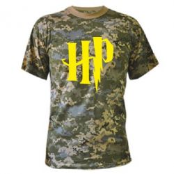 Камуфляжна футболка Harry Potter logo 1 - PrintSalon