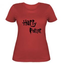 Жіноча футболка Harry Potter logo - PrintSalon
