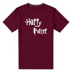 Чоловіча преміум футболка Harry Potter logo - PrintSalon