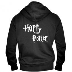 Чоловіче худі на блискавці Harry Potter logo - PrintSalon