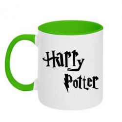 Чашка двокольорова Harry Potter logo - PrintSalon