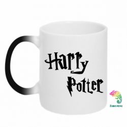 Чашка-хамелеон Harry Potter logo - PrintSalon